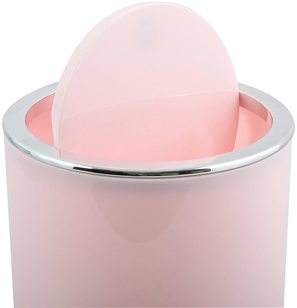 Rubbish Bin MSV Dumpster Kamaka, pastel pink, plastic, 6 l ...