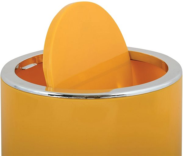 Rubbish Bin MSV Dumpster Kamaka, yellow, plastic, 6 l ...