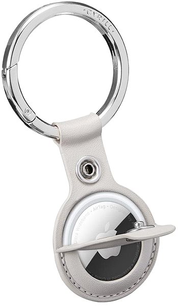 AirTag Schlüsselanhänger Spigen Basic Leather Stone AirTag ...