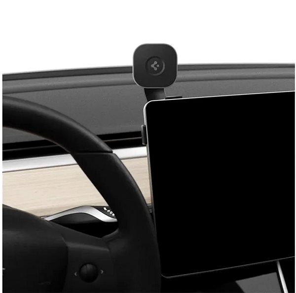 MagSafe držiak na mobil Spigen Tesla OneTap MagFit Car Mount Black iPhone 12/13/14/15 series ...
