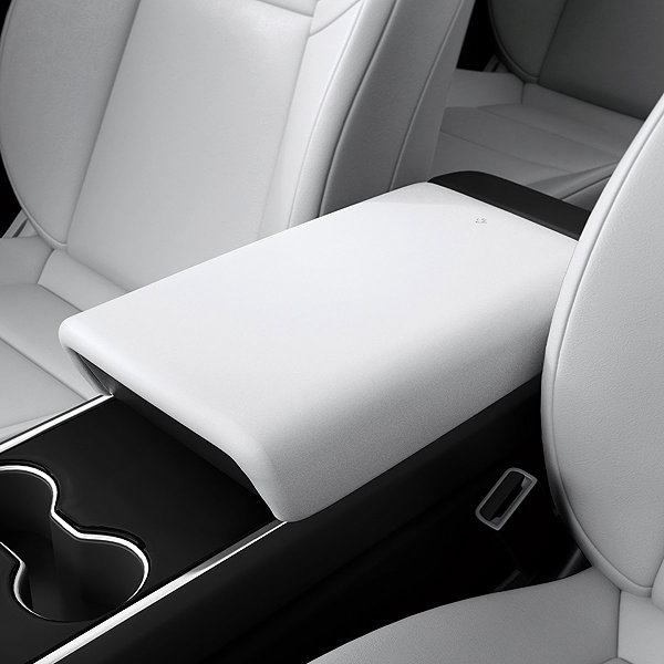 Spigen Tesla Armrest Cushion whiteTesla Model Y/3.