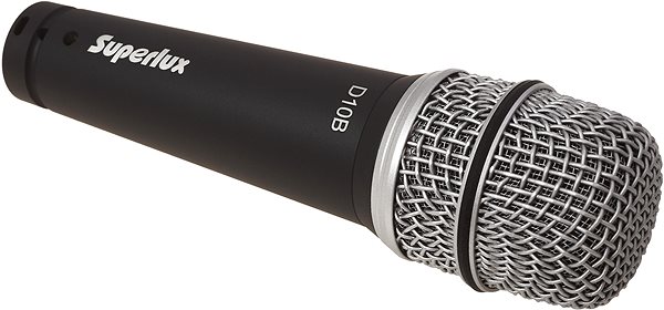 Mikrofón SUPERLUX D10B Bočný pohľad