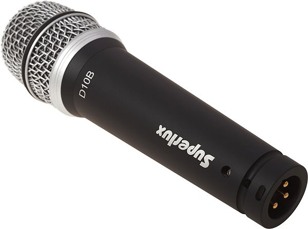 Mikrofon SUPERLUX D10B Csatlakozási lehetőségek (portok)