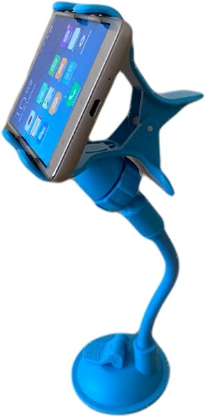 Phone Holder iTrade Universal Car Phone Holder Soft Tube 360° - Blue Features/technology