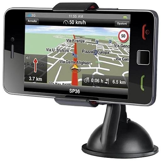 Phone Holder iTrade Mobile Phone Holder for Car - White Lifestyle