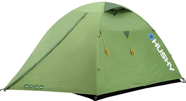 Tent Husky Beast 3 Green Lateral view