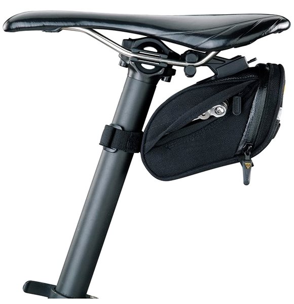 Kerékpáros táska TOPEAK AERO WEDGE nyeregtáska, S méret ...