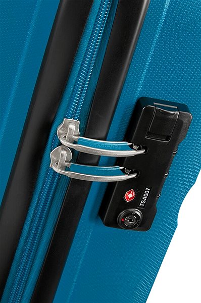 Cestovní kufr s TSA zámkem American Tourister Bon Air Spinner S Seaport Blue Vlastnosti/technologie