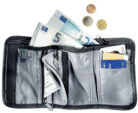 Peňaženka Deuter Travel Wallet Black Vlastnosti/technológia