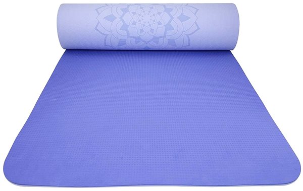 Jogamatka Lifefit YOGA MAT RELAX DUO, 183x58x0,6cm, modrá Screen