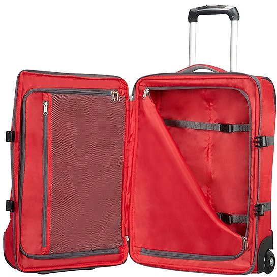 Cestovný kufor American Tourister Road Quest Duffle/WH Solid Red 19 Vlastnosti/technológia 2