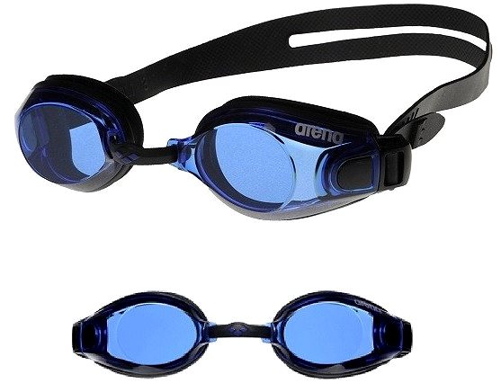 Plavecké okuliare Arena Zoom X-Fit čierno-modré ...