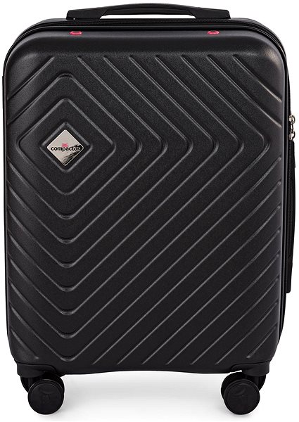 Travel suitcase Compactor Hybrid Luggage S Vacuum System 55×20×40 cm, black .