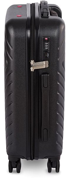 Travel suitcase Compactor Hybrid Luggage S Vacuum System 55×20×40 cm, black .