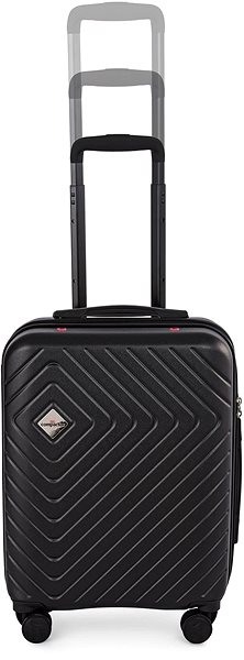 Travel suitcase Compactor Hybrid Luggage S Vacuum System 55×20×40 cm, black .