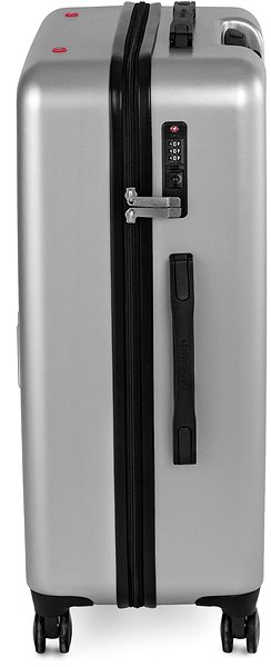 Sada kufrů Compactor Hybrid Luggage S+L+XL Vacuum System, stříbrná ...