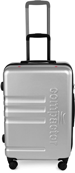 Sada kufrů Compactor Hybrid Luggage S+L+XL Vacuum System, stříbrná ...