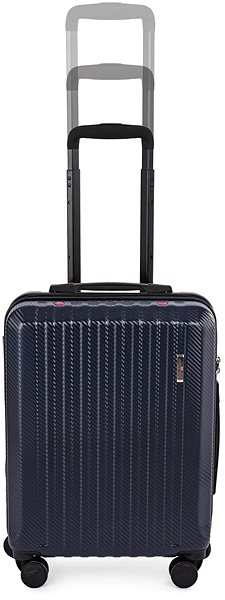 Travel suitcase Compactor Hybrid Luggage S Vacuum System 55×20×40 cm, dark blue .