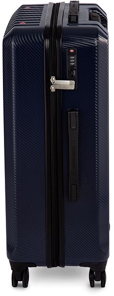 Travel case Compactor Hybrid Luggage L Vacuum System 46,5×26×68 cm, dark blue .