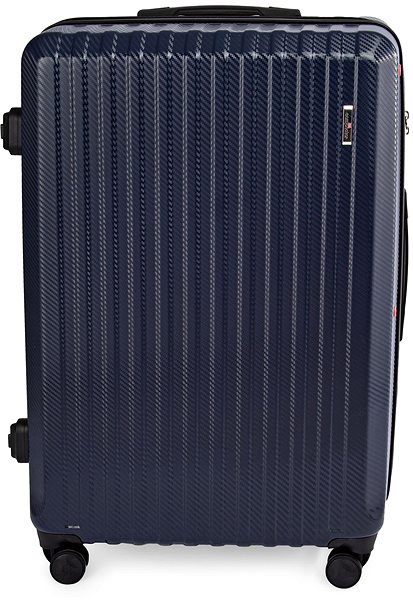 Travel case Compactor Hybrid Luggage XL Vacuum System 53,5×31×80cm, dark blue .