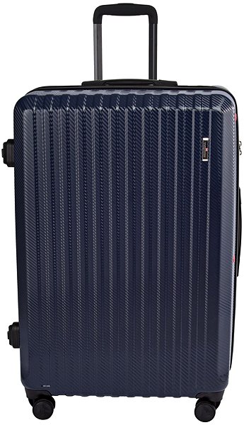 Travel case Compactor Hybrid Luggage XL Vacuum System 53,5×31×80cm, dark blue .