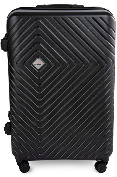 Travel case Compactor Hybrid Luggage XL Vacuum System 53,5×31×80 cm, black .
