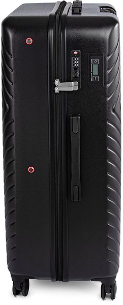 Travel case Compactor Hybrid Luggage XL Vacuum System 53,5×31×80 cm, black .