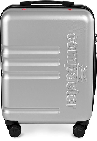 Travel suitcase Compactor Hybrid Luggage S Vacuum System 55×20×40 cm, silver .