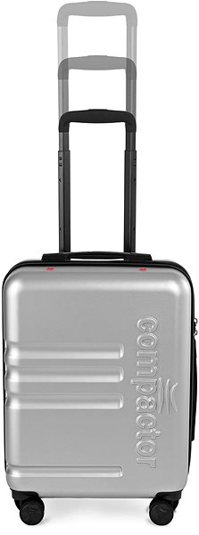 Travel suitcase Compactor Hybrid Luggage S Vacuum System 55×20×40 cm, silver .