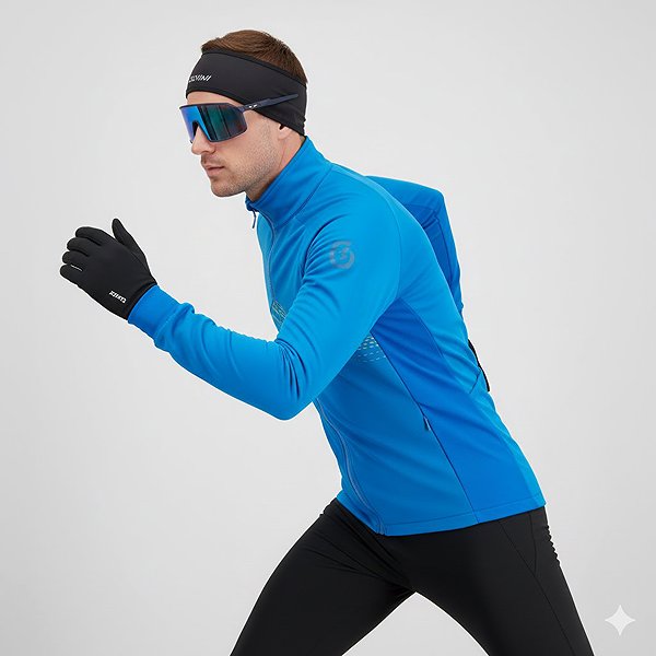 Bike jacket SILVINI Natisone MJ1500 blue-lime S .