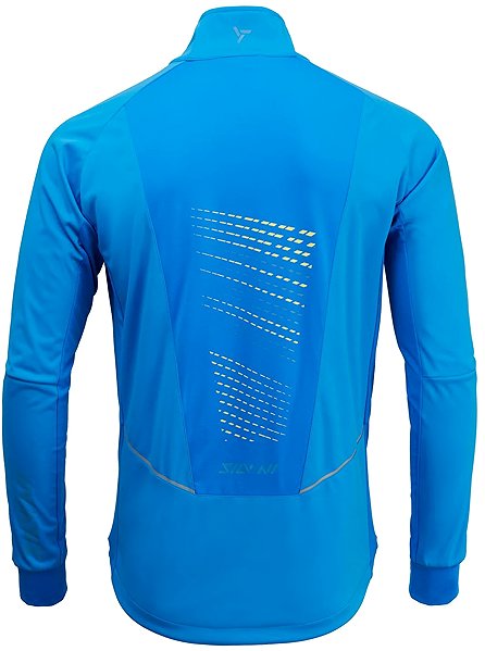 SILVINI Natisone MJ1500 blue-lime bike jacket.