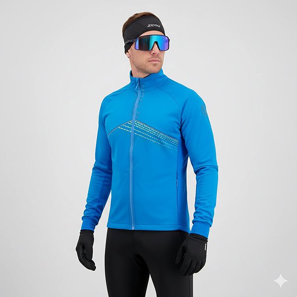Bike jacket SILVINI Natisone MJ1500 blue-lime XXL .