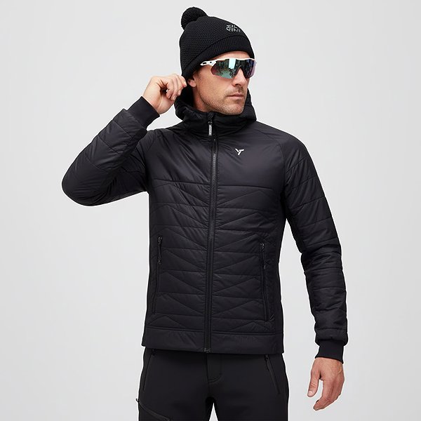 Bike jacket SILVINI Deruta MJ1901 black-cloud M .