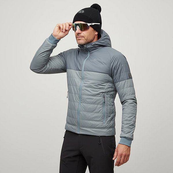 Bike jacket SILVINI Deruta MJ1901 cloud-charcoal M .