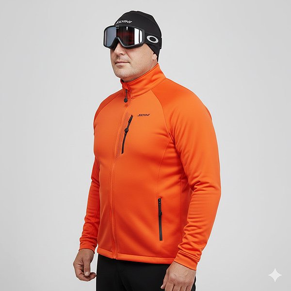 Bike jacket SILVINI Anteo MJ1743 ruby-black 3XL .