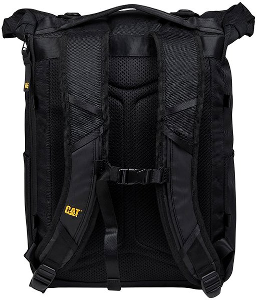 Backpack CAT Backpack Signature Utility X Rolltop - Black .