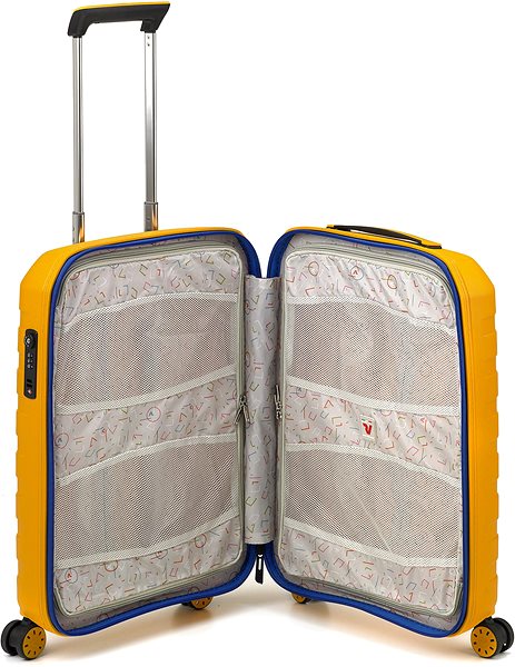 Cestovný kufor Roncato cestovný kufor BOX YOUNG, S žltý 55 × 40 × 20 cm ...