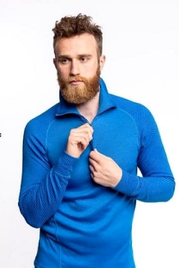 Mikina Devold DUO ACTIVE M ZIP NECK skydvr XL ...