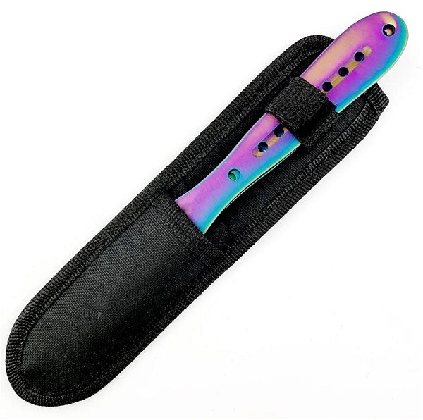 Foxter Knife Set Set of throwing knives, with sheath, 23 cm, 3 pcs.