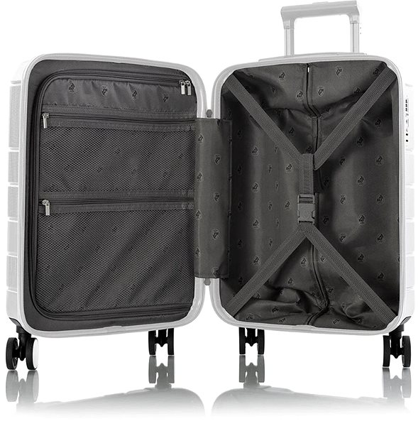 Heys Neo S White suitcase.