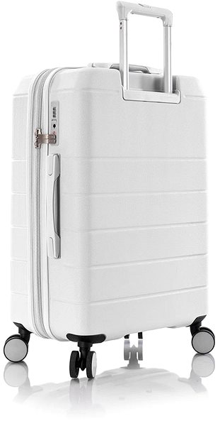 Heys Neo M White suitcase.