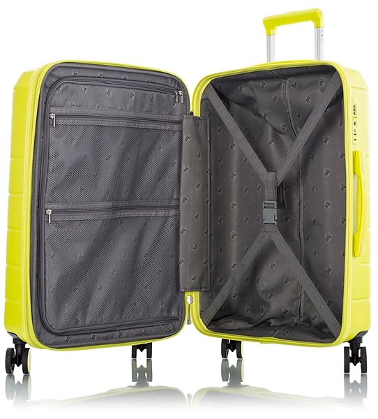 Heys Neo M Lemon suitcase .