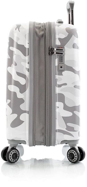 Heys White Camo S suitcase.