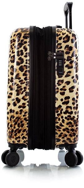 Travel case Heys Brown Leopard S .
