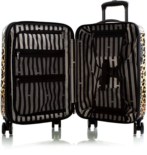 Travel case Heys Brown Leopard S .