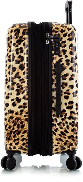 Travel case Heys Brown Leopard M .