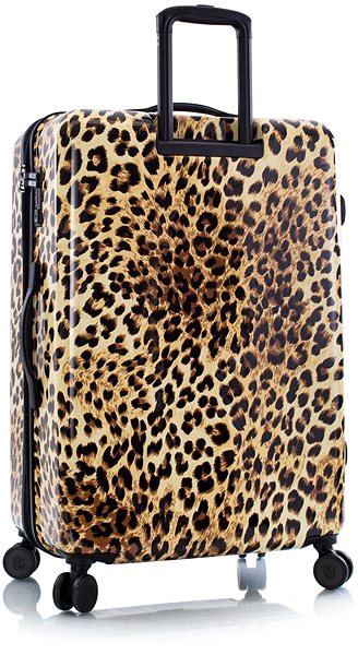 Travel case Heys Brown Leopard L .