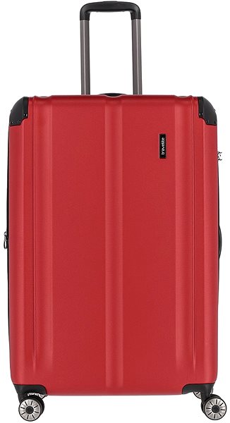 Travelite City 4w L Red suitcase .