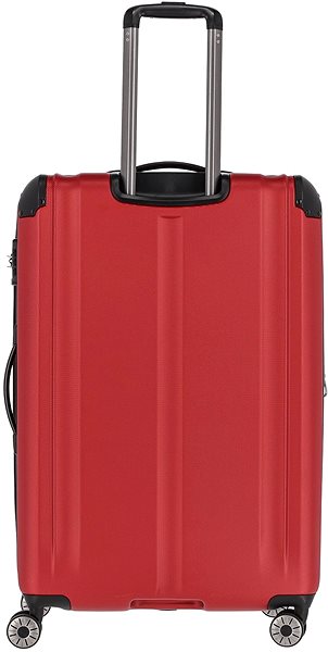 Travelite City 4w L Red suitcase .