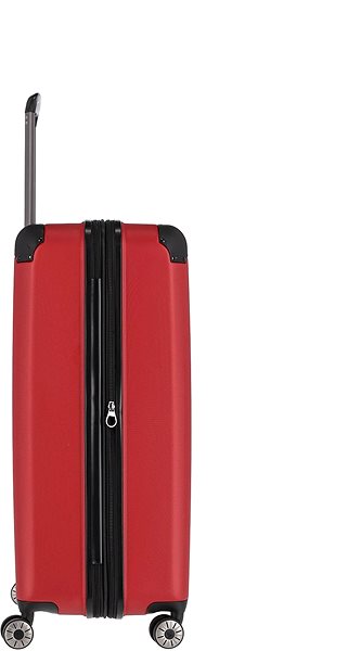 Travelite City 4w L Red suitcase .